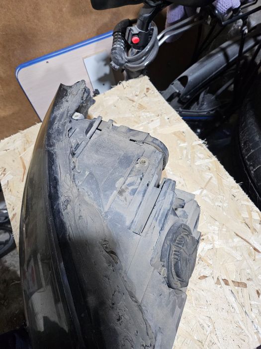 Фары Q7 билэд линза