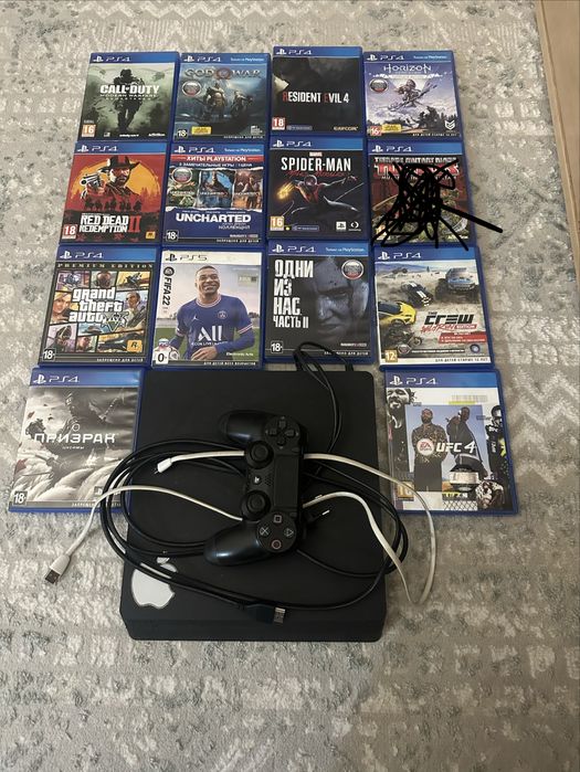 Ps 4 slim 1тирабайт