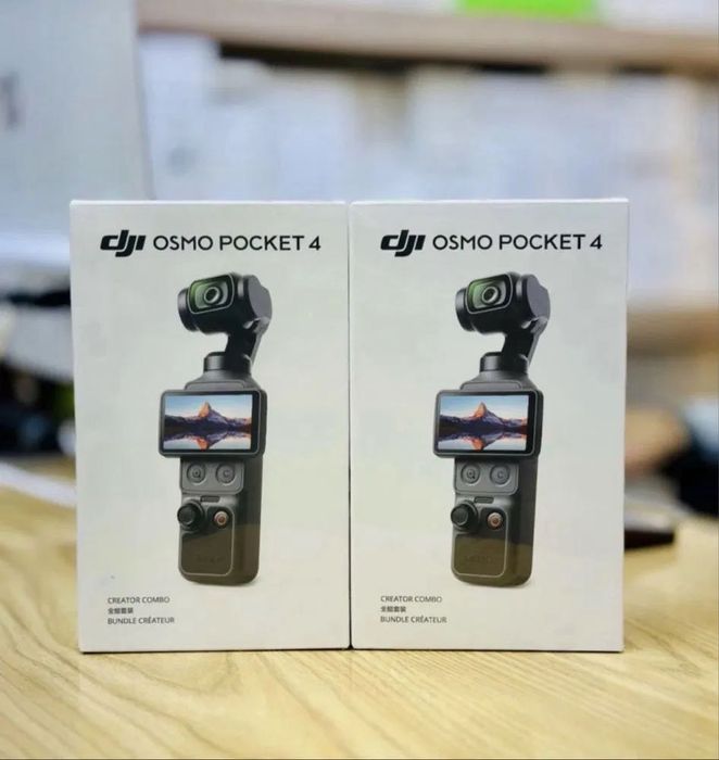 Dji Osmo Pocket 4 Creator and Standart Combo