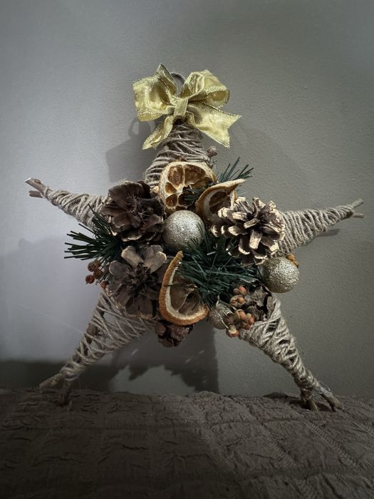 Ръчно изработена коледна украса