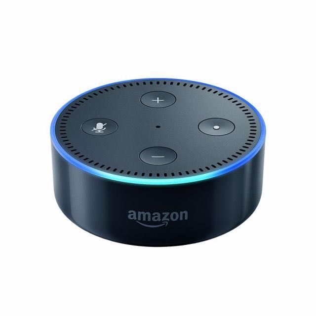 Преносима смарт тонколона Amazon Echo Dot 2, гласов асистент!