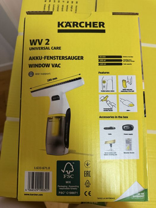 Karcher k7+ WV2 universal cadou