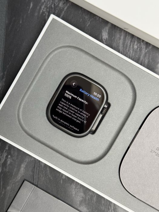Apple watch Ultra 2 Black Titanium Milanese Loop Гаранция