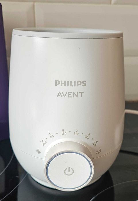 Уред за затопляне на бебешки шишета  и пюрета Philips Avent