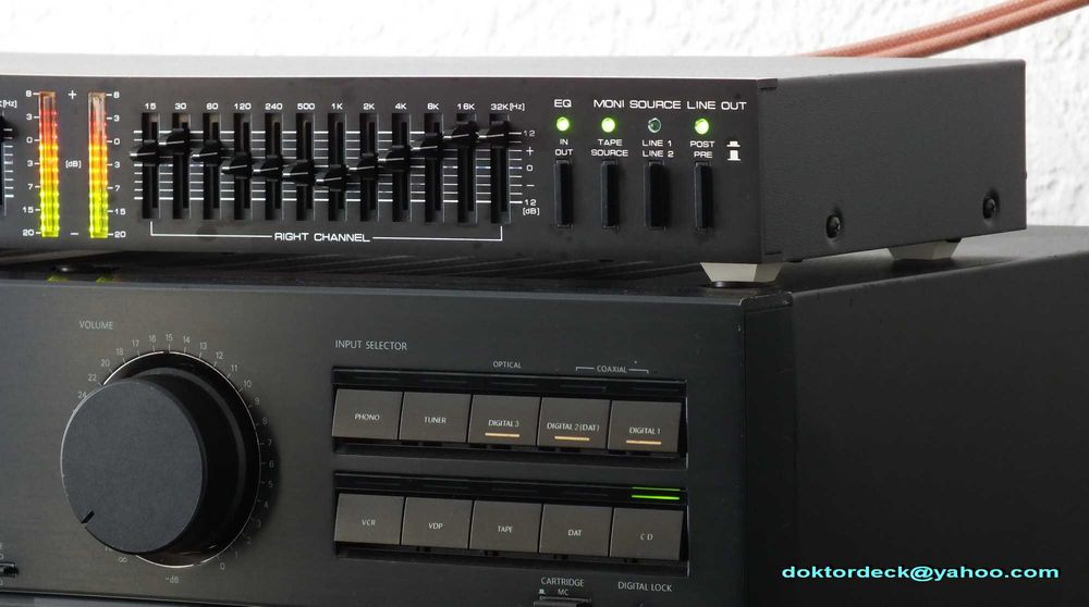 egalizator Profi Sound cu 12 frecvente si vu-metru