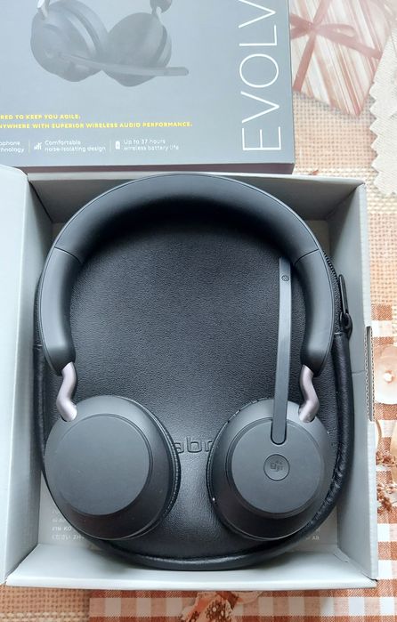 Слушалки Jabra - Evolve 2 65. Microsoft certified.