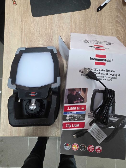Brennenstuhl CL 4050 MA lampa de lucru cu acumulator 7,4 V 3800 lumen