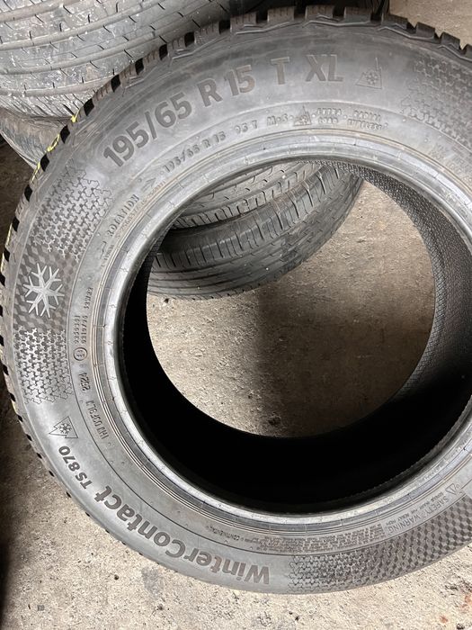 1 anvelopa iarna ca NOUA 195/65/15 95T, Continental , 8mm , DOT 2024