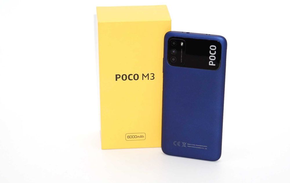 Телефон Poco M3 blue