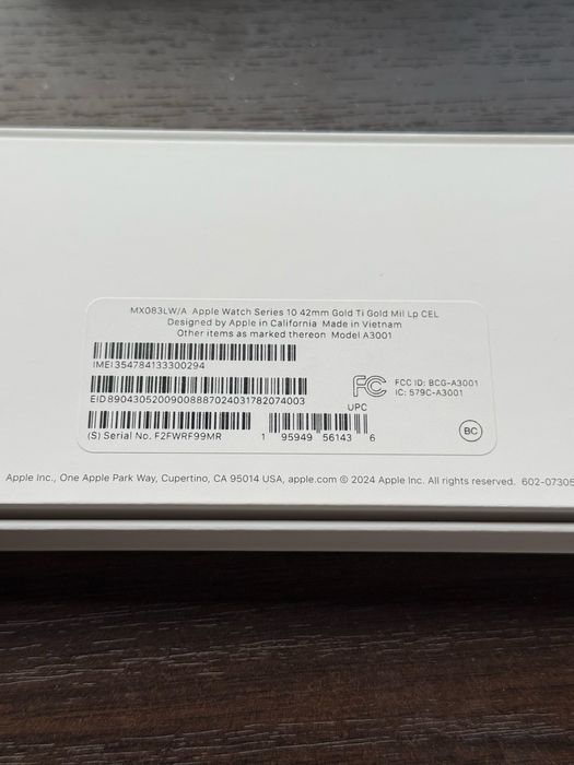 Apple Watch 10/42 64