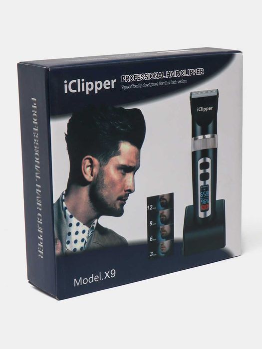 Машинка для стрижки волос и бороды iClipper X9
