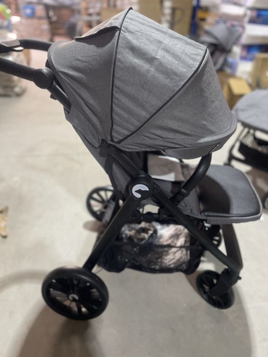 Carucior sport 0-48luni cu pliere compacta Kidnort Sjolejon Lion Black