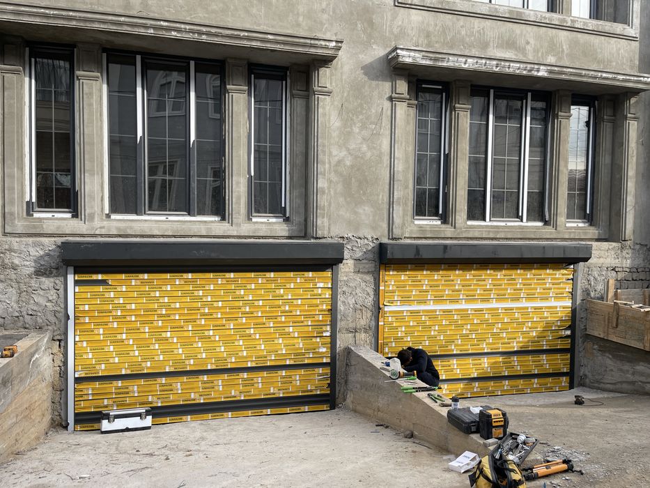 РОЛЬСТАВНИ. автоматические ворота. Роллетные ворота. дешева и надежна