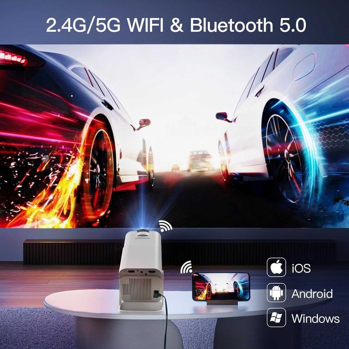 Мини проектор HY320 с WiFi и Bluetooth