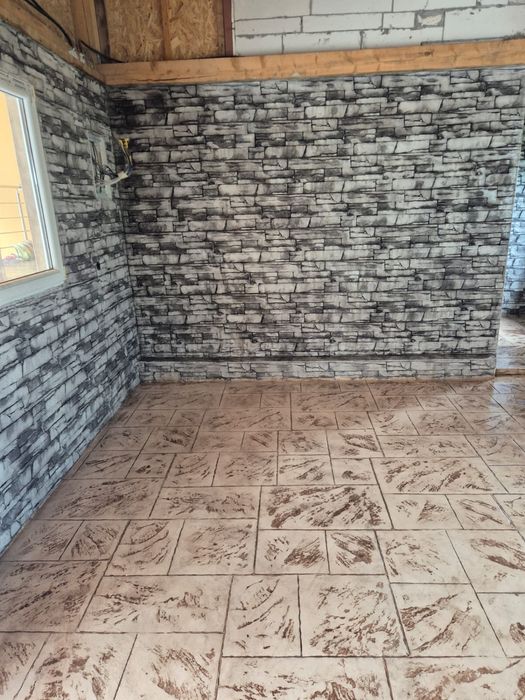 Beton Amprentat ,elicopterizat ,măturat , vertical