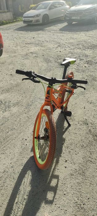 Bicicleta copii MTB CROSS Rebel Boy 20 - Portocaliu - 6-8  ani