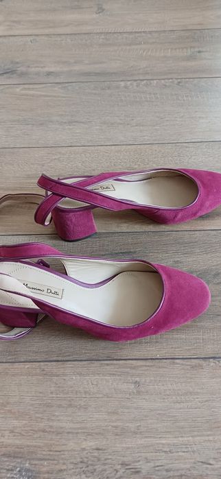 Туфли, цвет малиновый, 37 размер