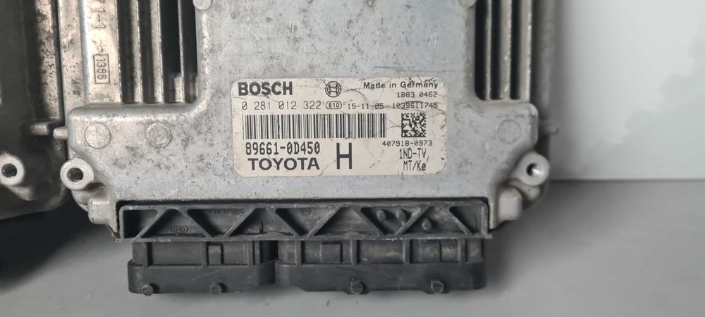 Компютър двигател Toyota Yaris 1.4d4d 2007г.