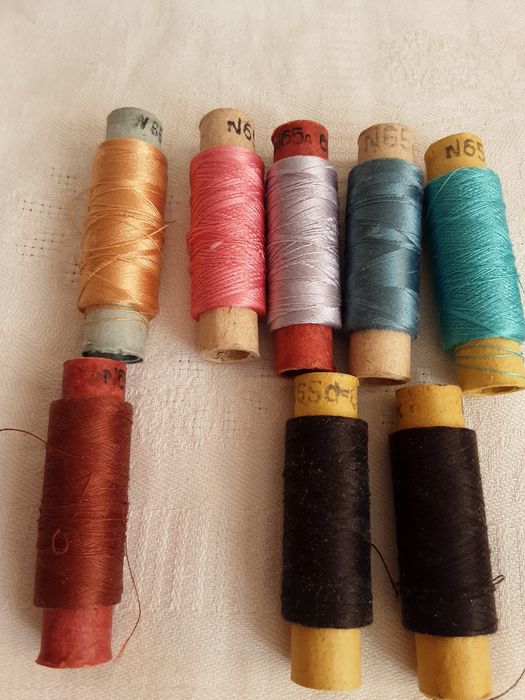 Шелковые нитки для ришелье, ссср