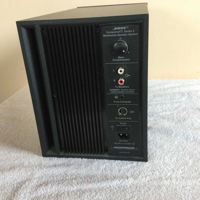 Система активни тонколони / стерео уредба Bose Multimedia Companion 3 Series II