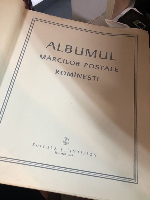Clasor timbre Cap de Bour - Albumul Marcilor Postale Romanesti 1958