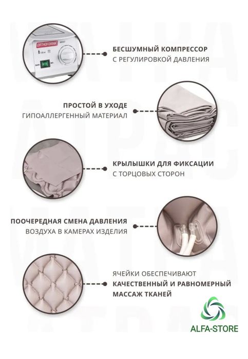 Противопрележневый матрас