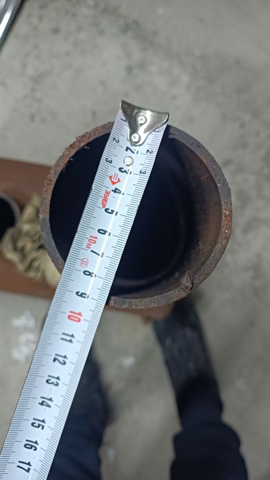 Буржуйка на отработке