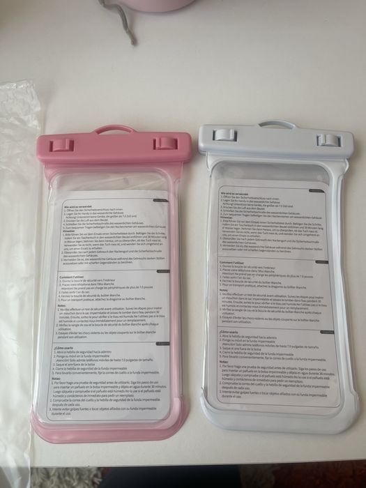 Set 2 huse cu IP pentru telefon