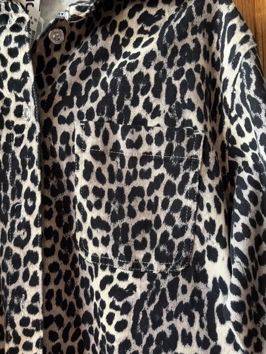 Cămașă Only animal print leopard, mărimea M, nouă cu etichetă