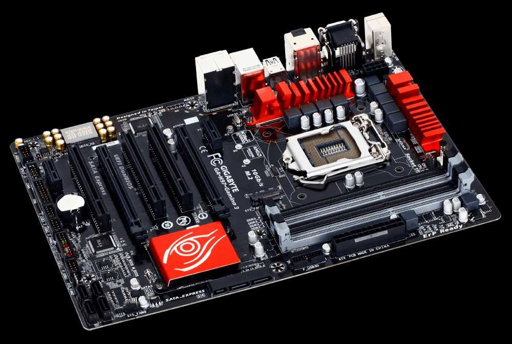 GIGABYTE GA-H97 GAMING 3 DDR3 1150 soket holati ideal + Garantiya