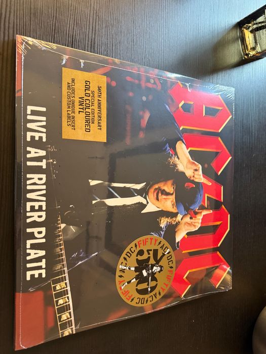 AC/DC – Live at River Plate (50th Anniversary Gold Vinyl Box Set)