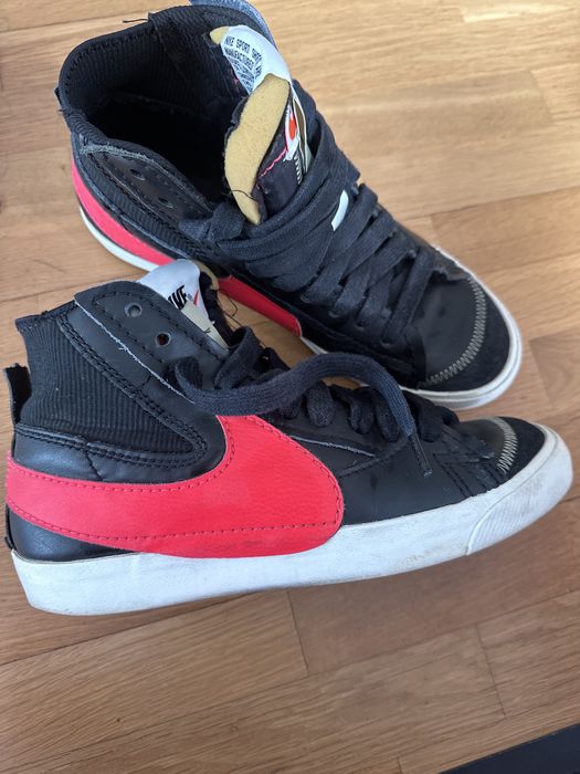 Nike Blazer Mid '77 Jumbo "Black Bright Crimson"