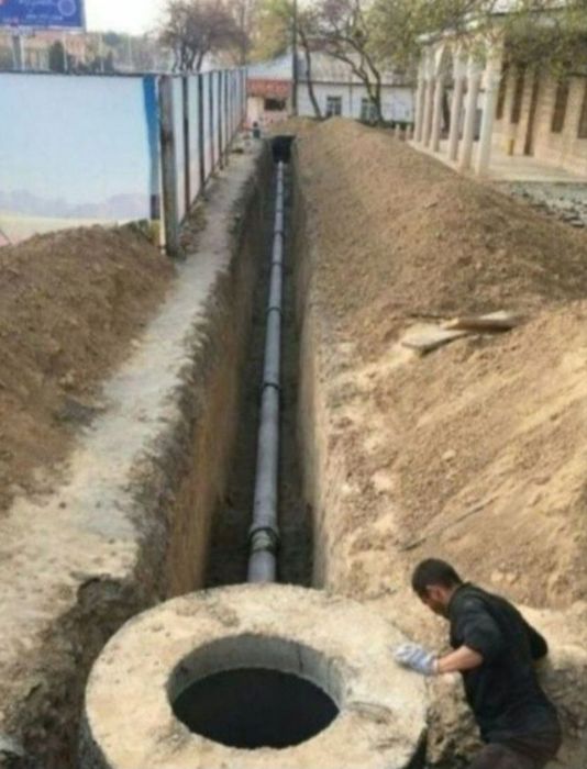 Ura ура тунел тираншия сантехник ишлари