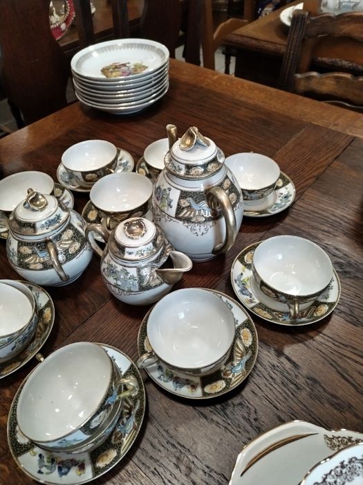 Servici de ceai porțelan japonez