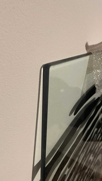 Blat de sticlă pentru birou, 148cm x 78cm