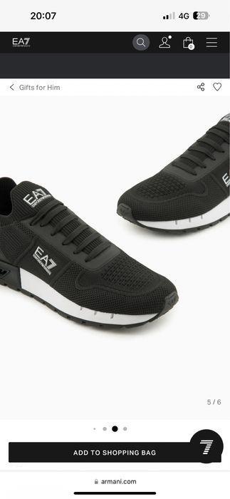 Продам кроссовки Emporio Armani