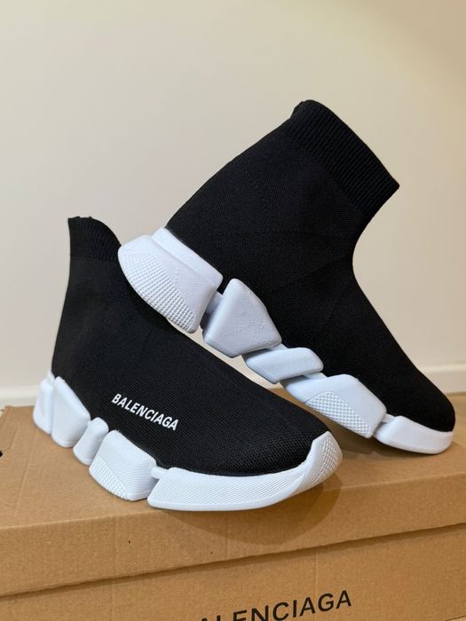 Adidasi Balenciaga speed trainers black