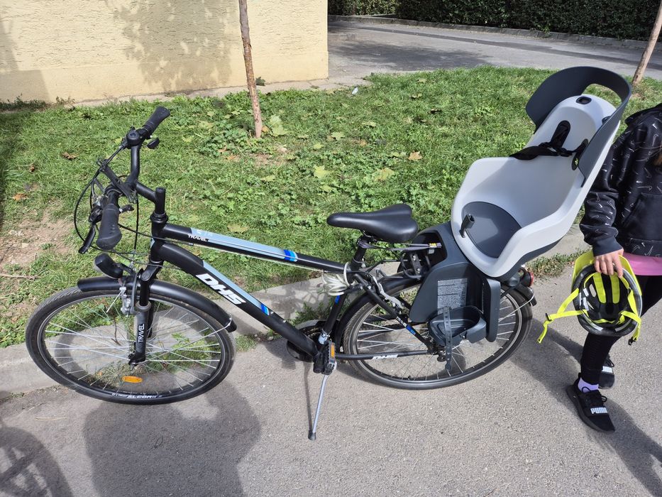Bicicleta DHS cu scaun de copil