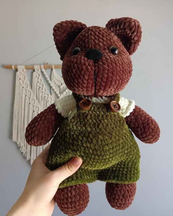 Вязаные игрушки ручной работы