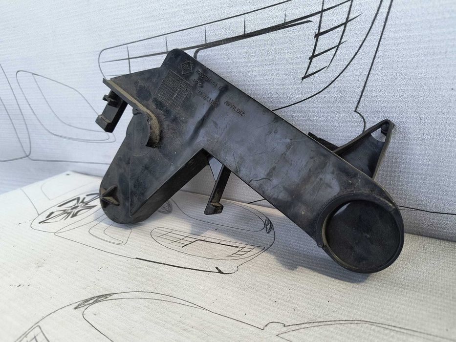 Suport Clema Geam Macara Stanga Fata Renault Megane 2 2003 / 2002-2005 Cod OEM 8200197143 (5C2)