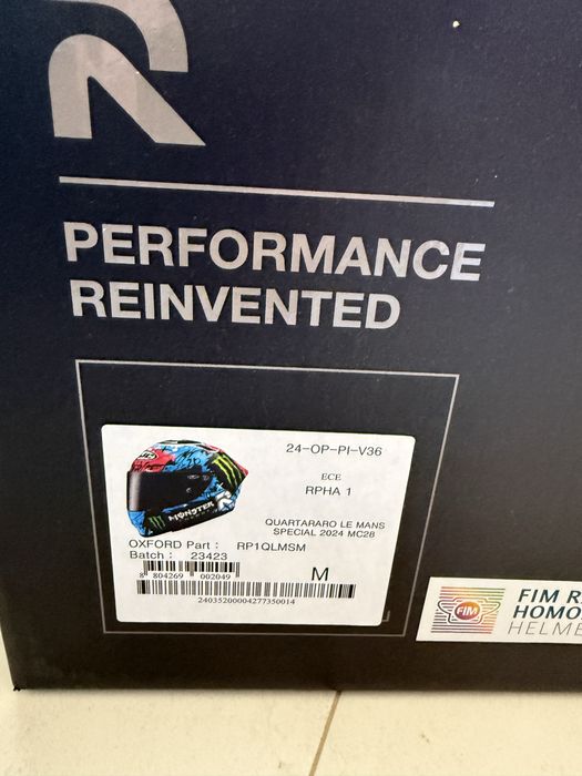 HJC RPHA-1 - Nomaro - S / M / Quartararo Le mans - M