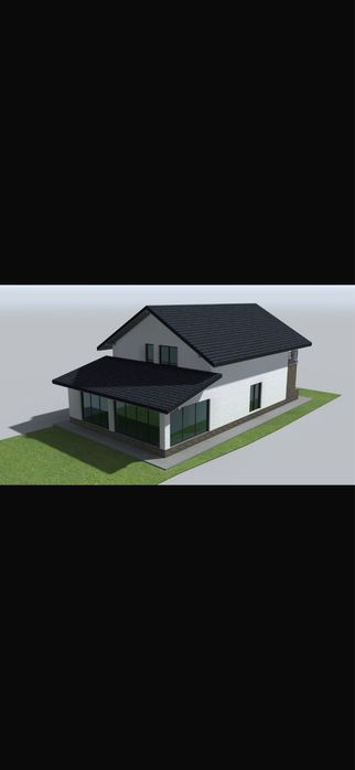 Teren intravilan 380 mp str. Mare cu proiect si autorizatie casa P+M