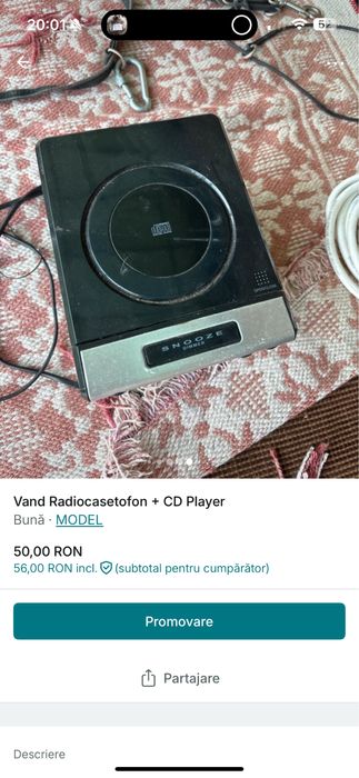Vand CD Player cu Radio