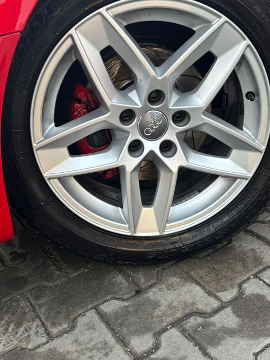 Jante originale audi cu tot cu anvelope