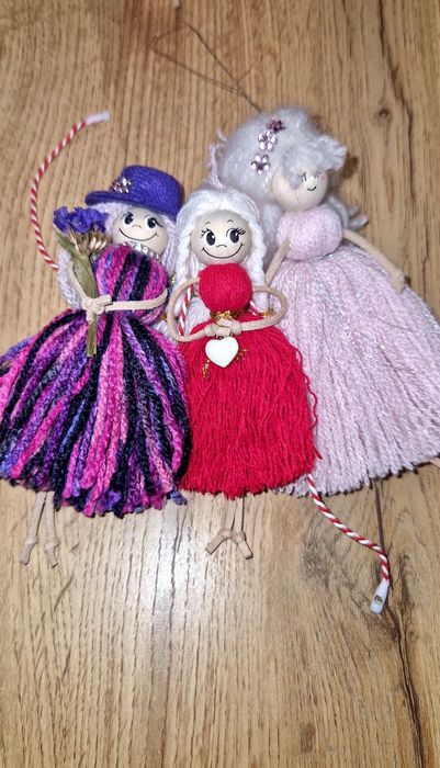 Papusele martisor Handmade