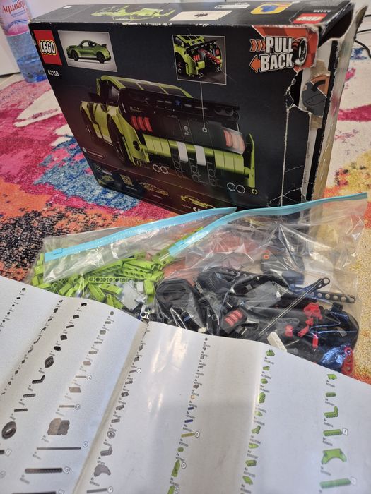 LEGO Technic - Ford Mustang Shelby GT500 42138, 544 piese