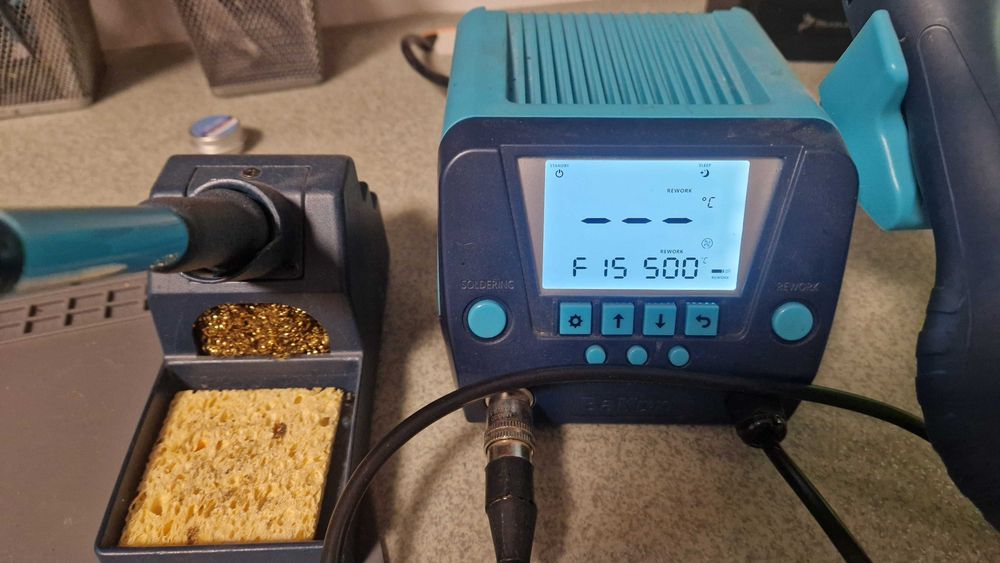 Letcon si suflantă aer cald Bakon Bk881 - 650W + suflantă rezervă