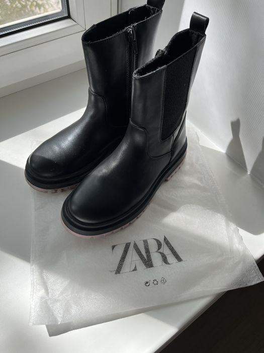 Сапожки zara р.34