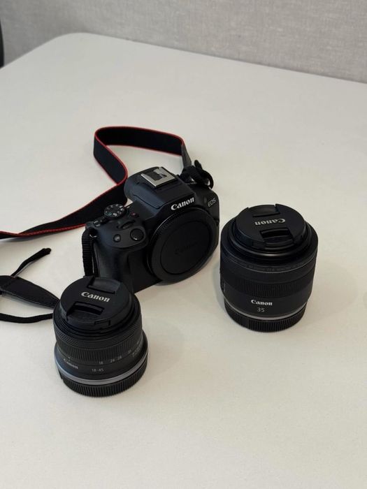 Фотоаппарат Canon eos R50 + 2 объектива
