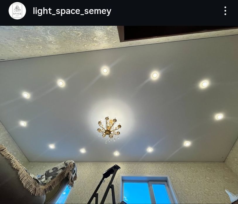 Натяжные потолки